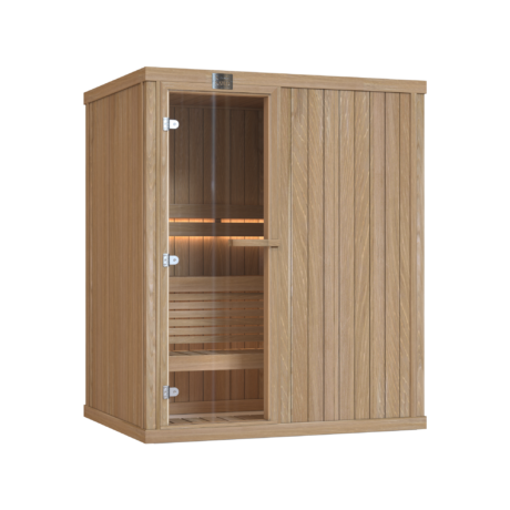 2-3 PERSON HOME SAUNA – MODEL 1317LS-V CEDAR