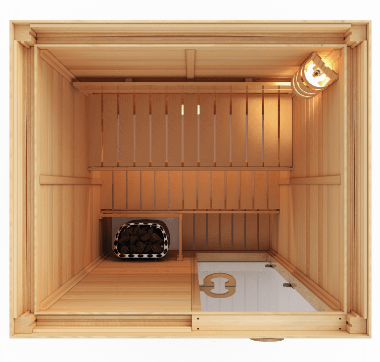 23 PERSON 1416RS CEDAR SAUNA RIGHT DOOR SAWO TRADITIONAL FINNISH