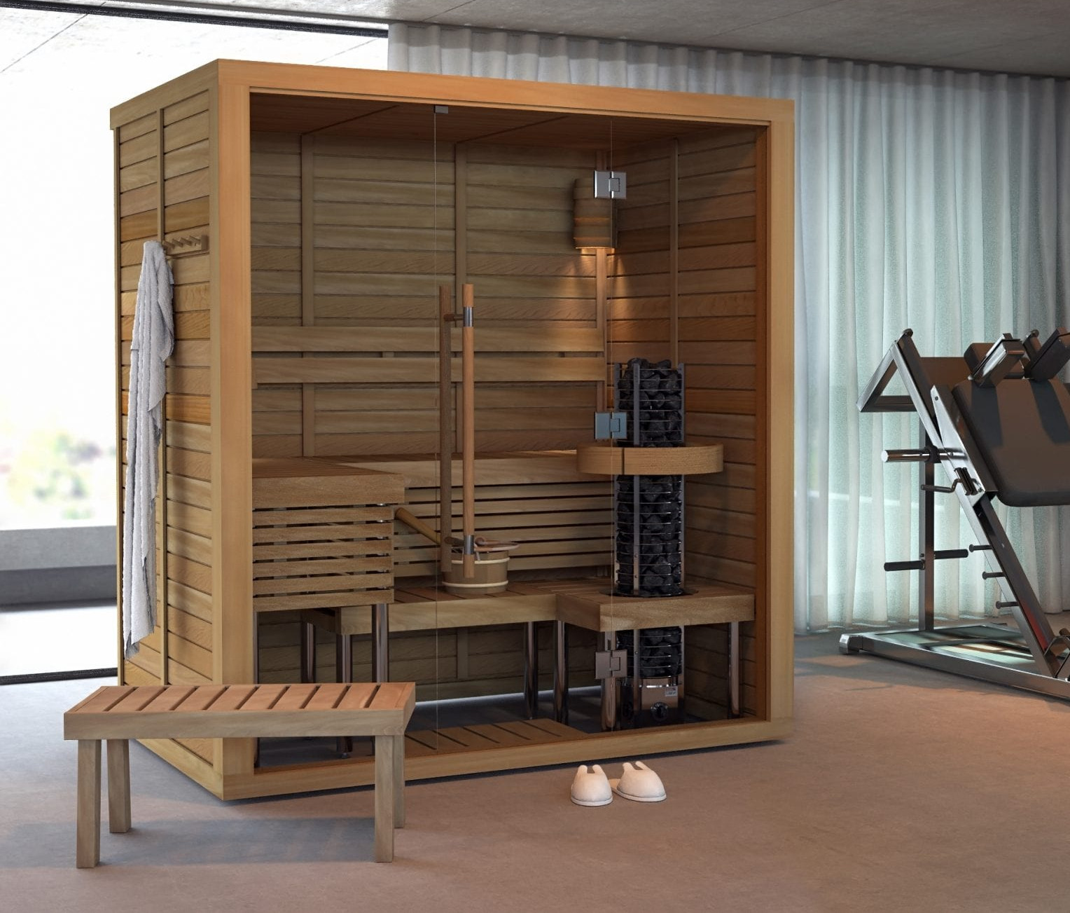 Kitset Saunas Sauna People