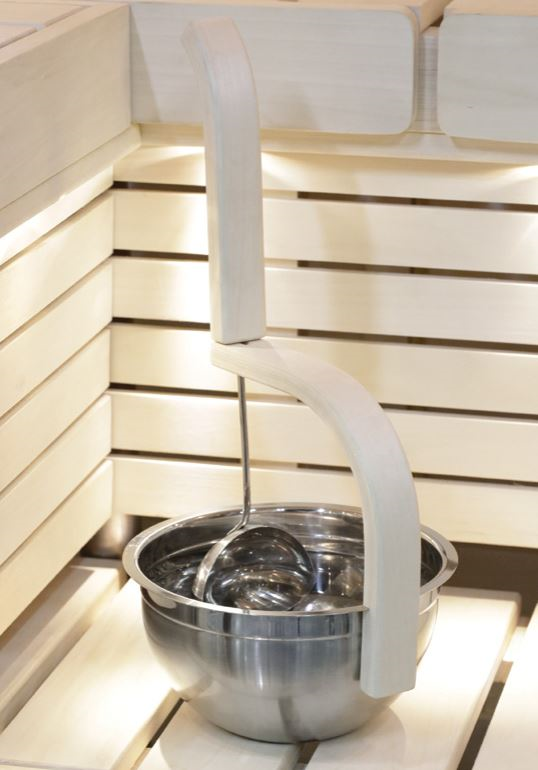 BUCKET AND LADLE SET ASPEN SAWO Sauna People