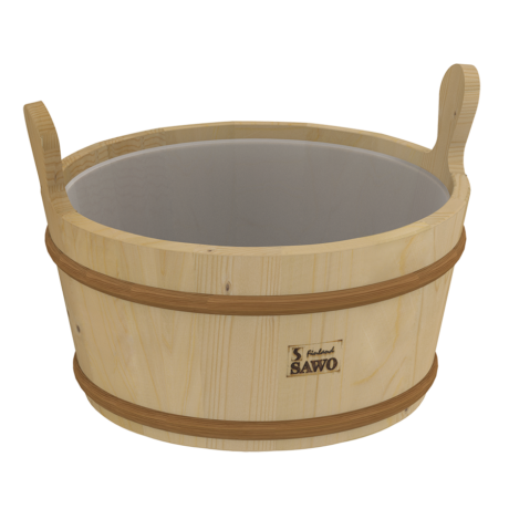 9L SAUNA BUCKET PINE SAWO 300-TP