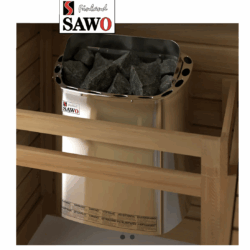 6kW SCANDIA PREMIUM STAINLESS STEEL SAUNA HEATER requires digital controls SAWO