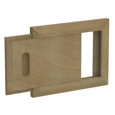 SAUNA WALL VENT CEDAR SLIDER BAR SAWO 620-D