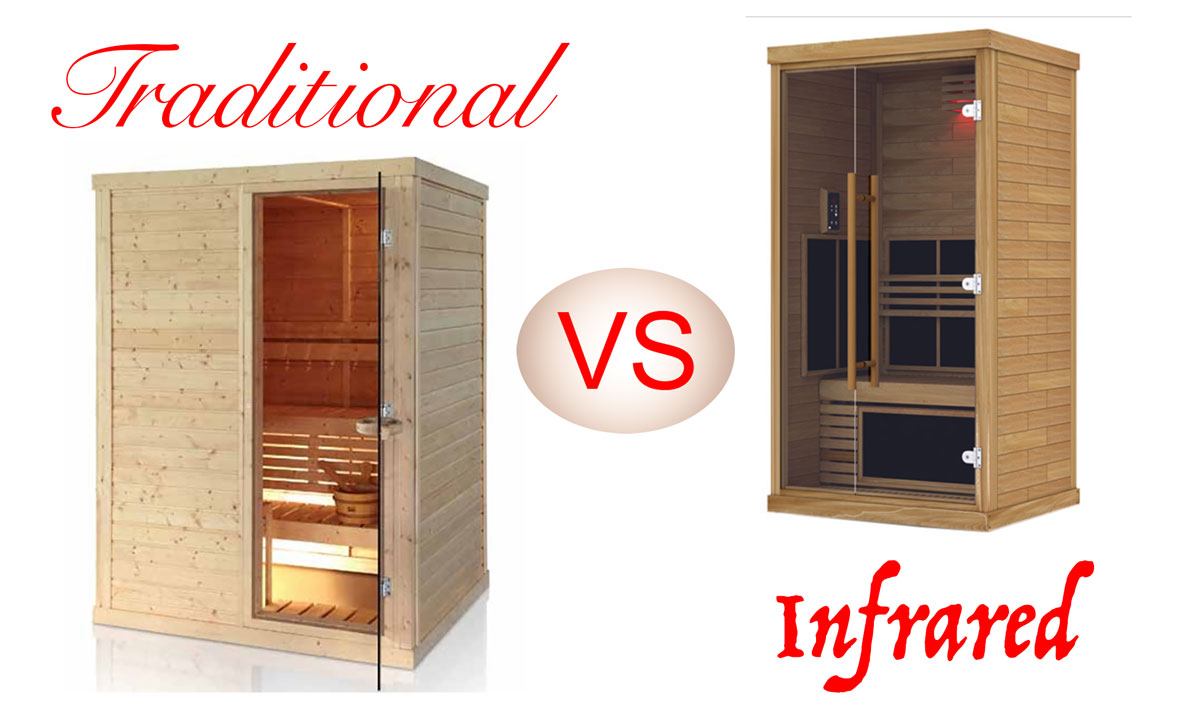 traditional vs infrared home saunas