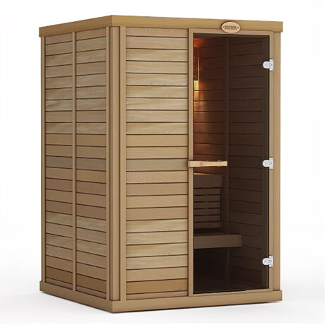 2 PERSON HOME SAUNA – MODEL 1414RS CEDAR